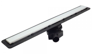 Душевой трап Pestan Confluo Frameless Line White Glass 2 в 1 (хром + белое стекло)