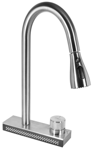 Смеситель для кухонной мойки Wisent WX4057A с термостатом