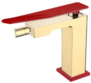 Смеситель для биде Boheme Q 146-GR.2 Gold Red