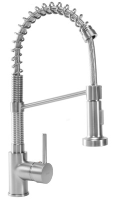 Смеситель для кухонной мойки Rea Spring Nikiel matt REA-B4806 / Chrome REA-B9145