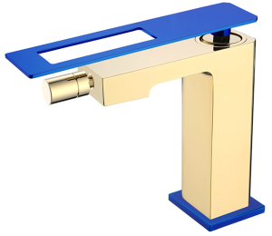 Смеситель для биде Boheme Q 146-GUW Gold Ultramarine
