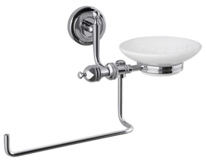 Держатель для полотенец Caprigo Royal 6618 c/c с мыльницей