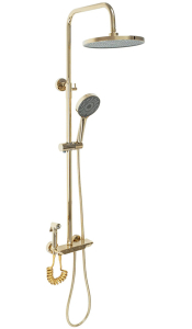 Душевая стойка Rea Max Gold REA-P6617