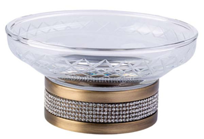 Мыльница Boheme Royal Cristal 10930-BR / 10930-BR-B