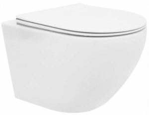 Подвесной унитаз Rea Carlo Mini Rimless C2760