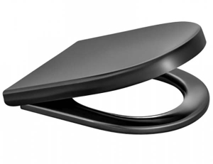 Крышка-сиденье Berges Uno Black SO 018153 с микролифтом