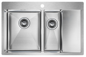 Кухонная мойка Paulmark Kroner PM227851-BSL / PM227851-BSR