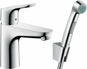 Смеситель для умывальника Hansgrohe Focus 31927000 с гигиеническим душем