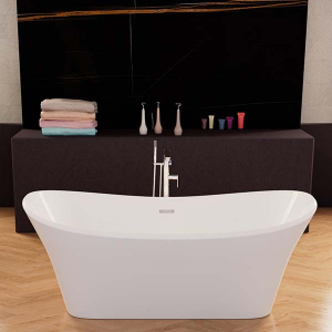 Акриловая ванна Frank F6104 White, 170х75, белый