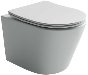 Подвесной унитаз CeramicaNova Balearica CN6000 / CN6000MW Rimless Soft Close