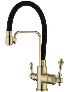 Смеситель для кухонной мойки Ganzer GZ77025-DC под фильтр
