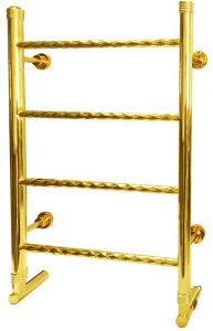 Полотенцесушитель Boheme Oro 709 золото электрический