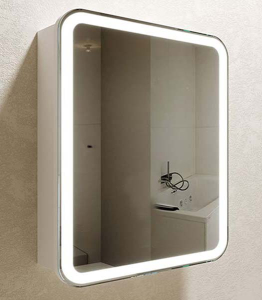 Шкаф-зеркало Silver Mirrors Фиджи Flip 70 ИК бесконтактный сенсор