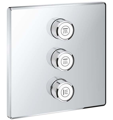 Переключатель режимов встраиваемый Grohe Grohtherm SmartControl 29127000 (3 функции)