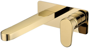 Смеситель встраиваемый Boheme Spectre 455-G Gold для умывальника