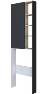 Пенал 1Marka Gaula 60Н 1д. Black