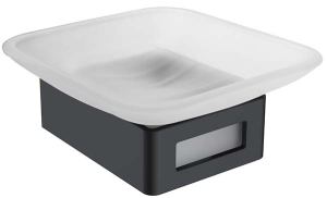 Мыльница Boheme Q Black 10943-B / 10943-CR-B / 10943-G-B