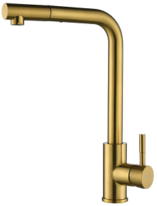 Смеситель для кухонной мойки Zorg Mars Premium PVD Gold