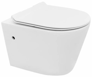 Подвесной унитаз Rea Tomas Rimless C1257