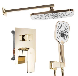 Душевая система Rea Moby gold REA-P2405 встраиваемая