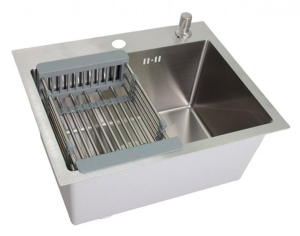 Кухонная мойка Wisent WS-35040-114 с коландером и дозатором