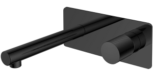 Смеситель встраиваемый Boheme Stick 125-BB.2 Black Touch для умывальника