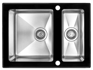 Кухонная мойка ZorG GS 6750-2 black