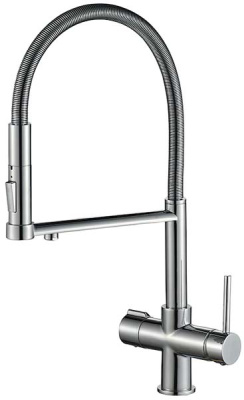 Смеситель для кухонной мойки Zorg Steel Hammer SH 2002 под фильтр