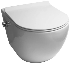 Подвесной унитаз SantiLine SL-5002SM-BD с функцией биде