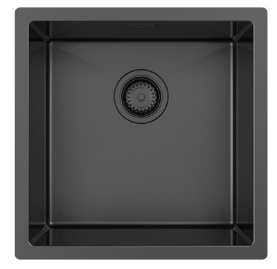 Кухонная мойка Zorg ZRN 4545 / 4555 Premium PVD Gunblack