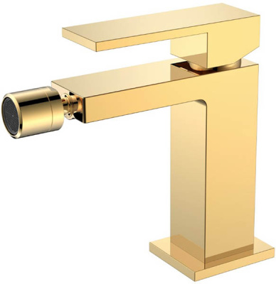 Смеситель для биде Boheme Qubic Gold 476-G / Matt Gold 476-MG
