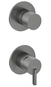 Смеситель встраиваемый Deante Silia Titanium BQS D44P (2 функции)