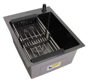 Кухонная мойка Wisent WS-34050BD/GER013 с коландером и дозатором