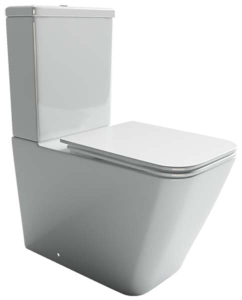 Напольный унитаз CeramicaNova Cubic CN1803 Rimless Soft Close