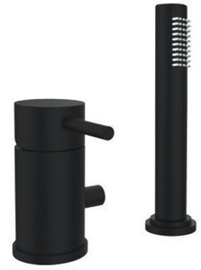 Смеситель на борт ванны Paffoni Light LIG048NO на 2 отверстия
