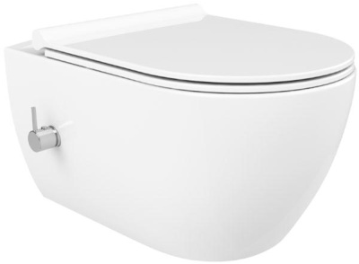Подвесной унитаз CeraStyle City HC00206PH00 безободковый с функцией биде