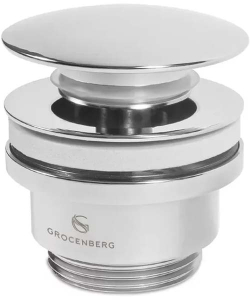 Донный клапан Grocenberg GB106 хром