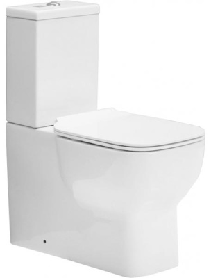 Напольный унитаз BelBagno Vaso BB127CP безободковый