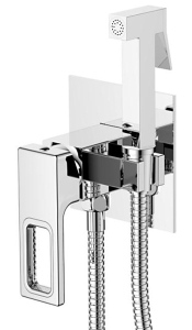 Смеситель встраиваемый Gerhans K15227 с гигиеническим душем