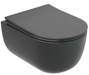 Подвесной унитаз CeramicaNova Modena CN6063MH / CN6063MDH Rimless Soft Close