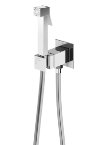Смеситель встраиваемый Bruma Bidet 1451109CR Chrome с гигиеническим душем