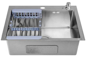 Кухонная мойка Axus LS-5044 с коландером и дозатором