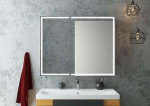 Шкаф-зеркало Континент Allure LED 80 / 100