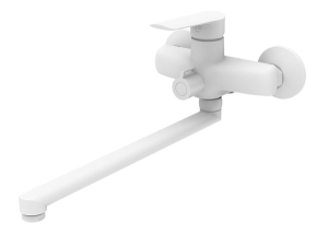Смеситель для ванны Esko Lagos White LG31AW