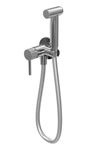 Смеситель встраиваемый Milleau Tissage ML12056BK-CR с гигиеническим душем