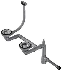 Сифон для мойки Omoikiri WK-1,5-S-IN