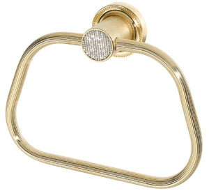 Держатель для полотенец Boheme Royal Cristal 10925-G / 10925-G-B