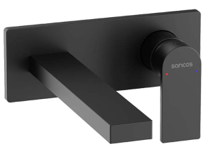 Смеситель встраиваемый Sancos Studio SC9017MB для умывальника