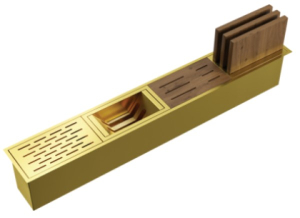 Корзина для кухонной мойки Omoikiri DRY-01-LG встраиваемая