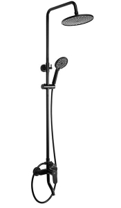 Душевая стойка Rea Salton black matt REA-P2409